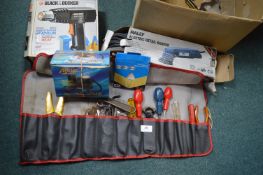 Electric Sander plus Heat Gun & Toolbag