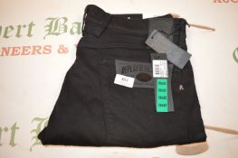 *Pair of Replay Easy Stretch Black Jeans Size: 36 x 32