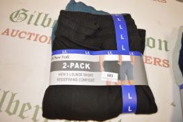 *Two Pack of Jachs New York Mens Lounge Shorts Size: L