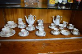 Noritake Japanese Porcelain Coffee Set plus Bohemi
