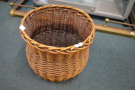 Wicker Log Basket