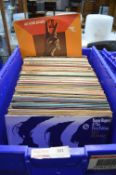 Mixed Oldies and Other 12” LP Records (crate not included)