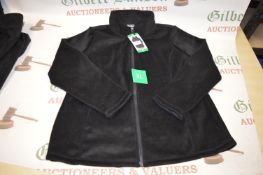 *32 Degrees Ladies Full Zip Fleece Top - Black Size XL
