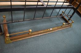 Extending Brass Fire Side Fender