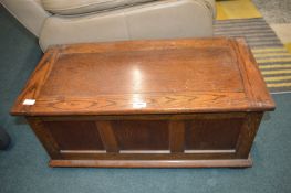 Vintage Solid Oak Storage Chest