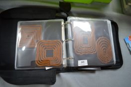 Folder Containing 20 Pages of Metal Craft Dies for