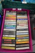 Forty 1970/80’s Cassette Tapes Including Sex Pistols, etc.
