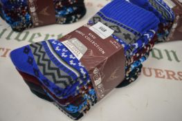 *Kuki Nordic Collection 4 Pack of Gents Socks Size 7 - 11