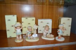 Four Boxed Memories of Yesterday Figures