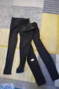 *2x Ellen Reyes Fleece Leggings Size: M
