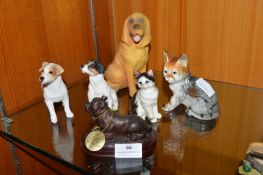 Assorted Cat and Dog Figures