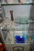 Glass Dishes, Jugs, and Vases, etc.