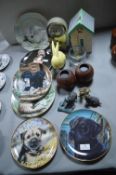 Collectors Plates, Clocks, etc.
