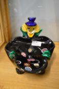 Murano Glass Clown Dish