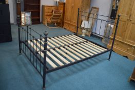 Metal Framed Double Bed Frame