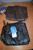 *2x Hilary Radley Faux Leather Trousers Size: L