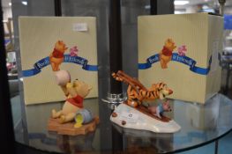 Disney Winnie the Pooh Tigger & Winnie Figures