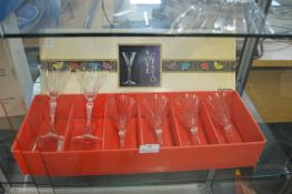 RCR Rock Crystal 6pc Wine Glass Set