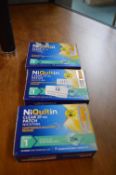 Three Packs of Niquitin Nicotine Patches