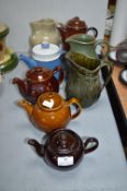 Vintage Pottery Teapots etc.