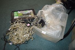 String Lights and a Waterproof Dry Box