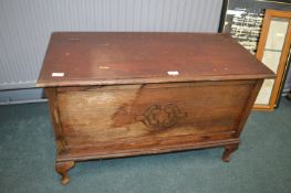 Carved Oak Chest