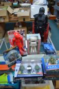 Star Wars Collectors Figures, Dr. Who, etc.