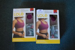 *2x 2pk of Lole Sports Bras Size: M