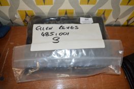 *3x Ellen Reyes Lady's Black Fleece Leggings Size: