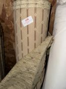*15m X 1.4m Roll of Retro / Traditional Beige Upholstery Fabric