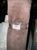 *14m X 1.4m Roll of Brown Upholstery Fabric
