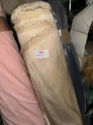 *25m X 1.4 M Roll of Faux Silk Slub Effect Fabric