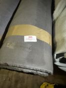 *65m X 1.4m Roll of Grey Heavy Cotton Type Or Canvas Look Fabric