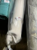 *4m X 1.4m Roll of Cream Linen Effect Curtain Fabric