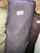 *45m X 1.4m Roll of Purple Furnishing Fabric