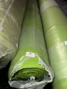 *20m x 1.4m Roll of green contract Fabric