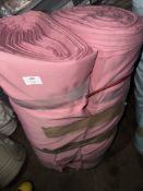 *2 Folded Bolts of Fabric In Pink Colour 1.5m Width - Total 120 Metres