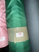 *60 m x 1.4m Roll of green lining type Fabric