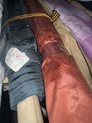 *bundle of 2 rolls furnishing fabric total approx 30 m x 1.4 m
