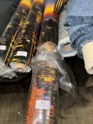 *20m X 60” Roll of New York Landscape Print PVC Waterproof Oilcloth Type Fabric