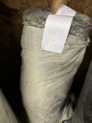*70m X 1m Roll of Grey Cheesecloth Type Furnishing Fabric