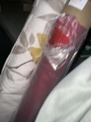 *6m X 1.4m Roll of Red Silk Look Fabric