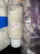 *2.5 m x 1.4m Roll of embroidered furnishing fabric