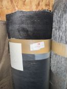 *20m X 1.4m Roll of Striped Velvet Type Upholstery Fabric