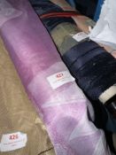*15 m x 1.4m Roll of printed voile type Fabric