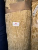 *12m X 1.4m Roll of Beige Upholstery Fabric