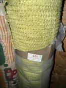 *6.5m X 1.4m Roll of Soft Plush Curtain Fabric.