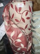 *47 M X 1.4m Roll of Leaf Design Curtain Fabric