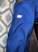 *60m X 1.5m Roll of Royal Blue Polycotton Twill Type Fabrics, Suitable For Scrubs Etc.