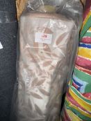 *12m X 1.4m Roll of Leaf Design Curtain Fabric